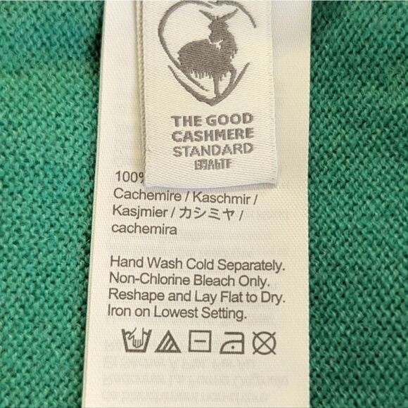 J. Crew Cashmere Preppy Academia Mermaid Fairy Cozy Coastal Capsule Cardigan XXL - Picture 8 of 9